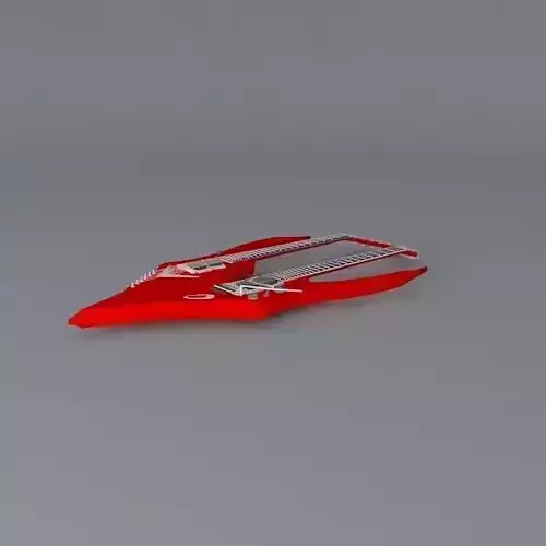 The Devils double neck guitar