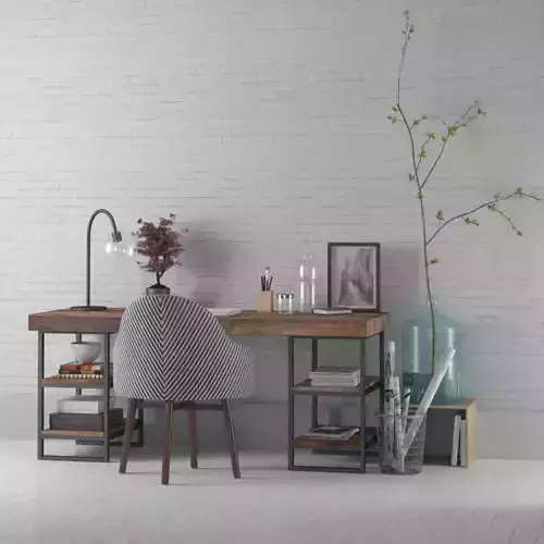 office set 24 AM149 3D model