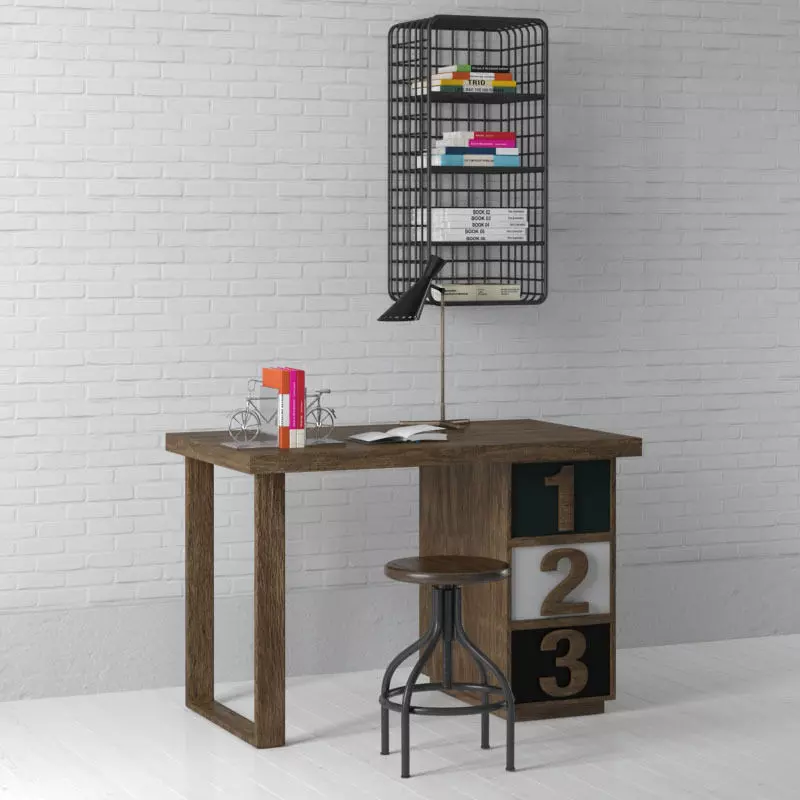 office set 09 AM149 3D model_0