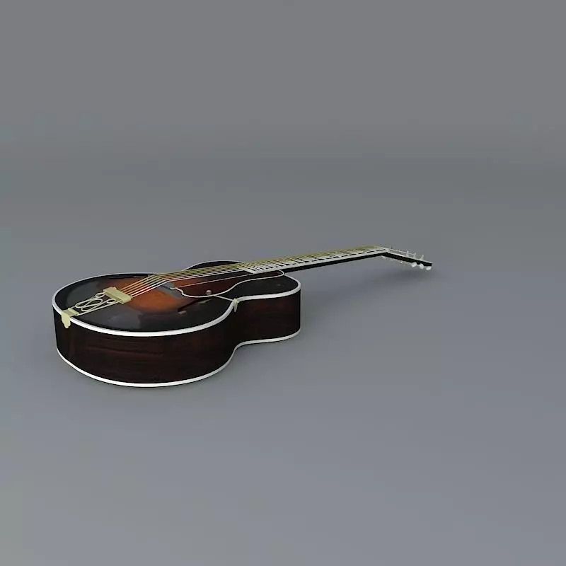 1920 Gibson L5 guitar Free 3D model