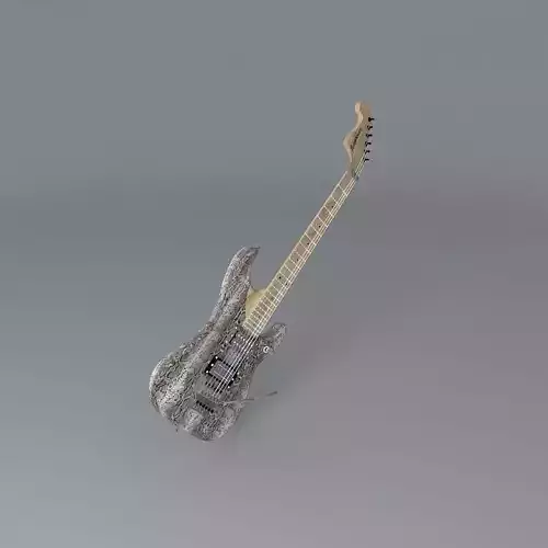 Washburn nuno bettencourt  N4 snakeskin guitar