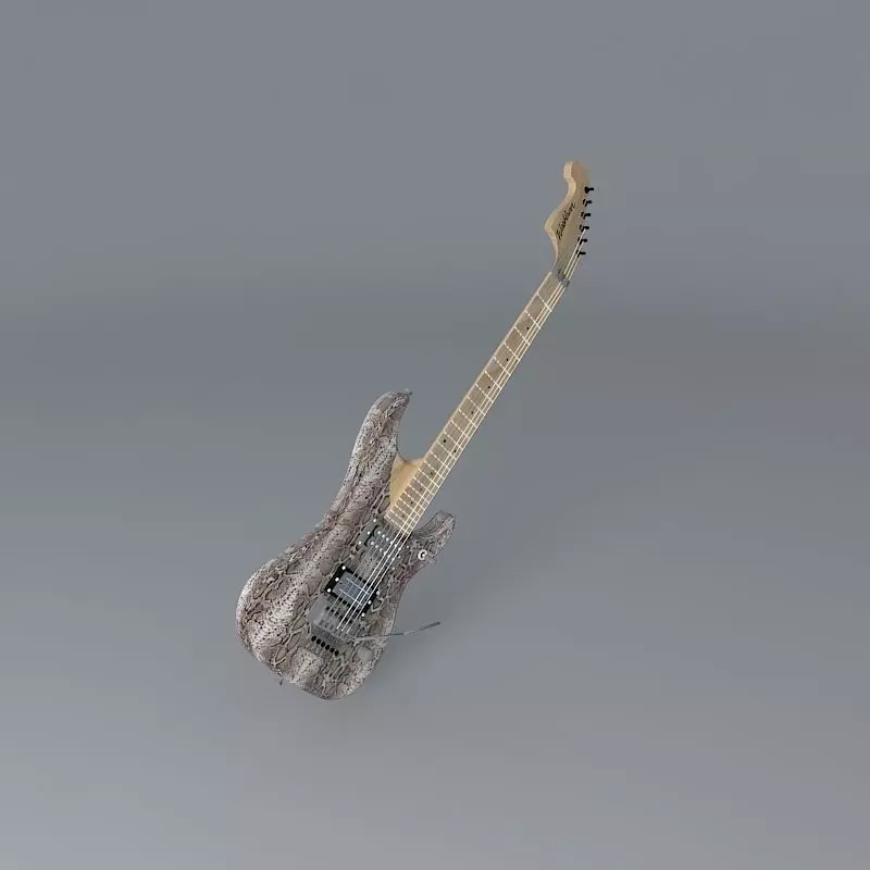 Washburn nuno bettencourt N4 snakeskin guitar Free 3D model