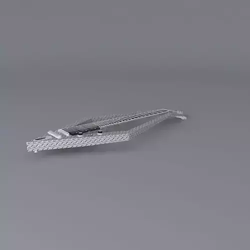 Diamond shaped guitar