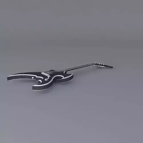 The Winged Avenger concept guitar