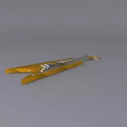 Concept version 1959 flying V guitar