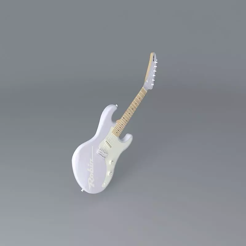 Robin Octave Guitar Free 3D model