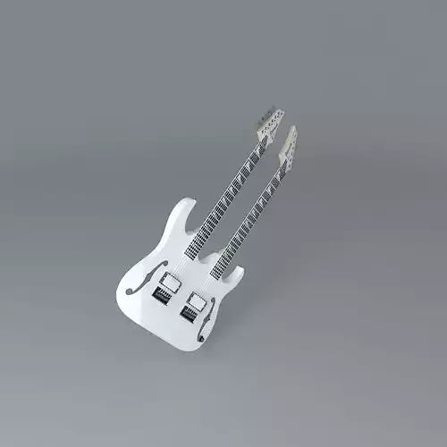 Paul Gilbert double neck guitar