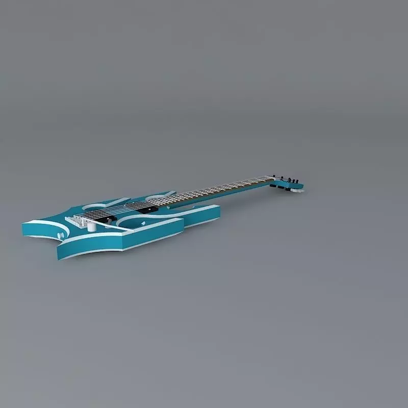 Neptun guitar Free 3D model