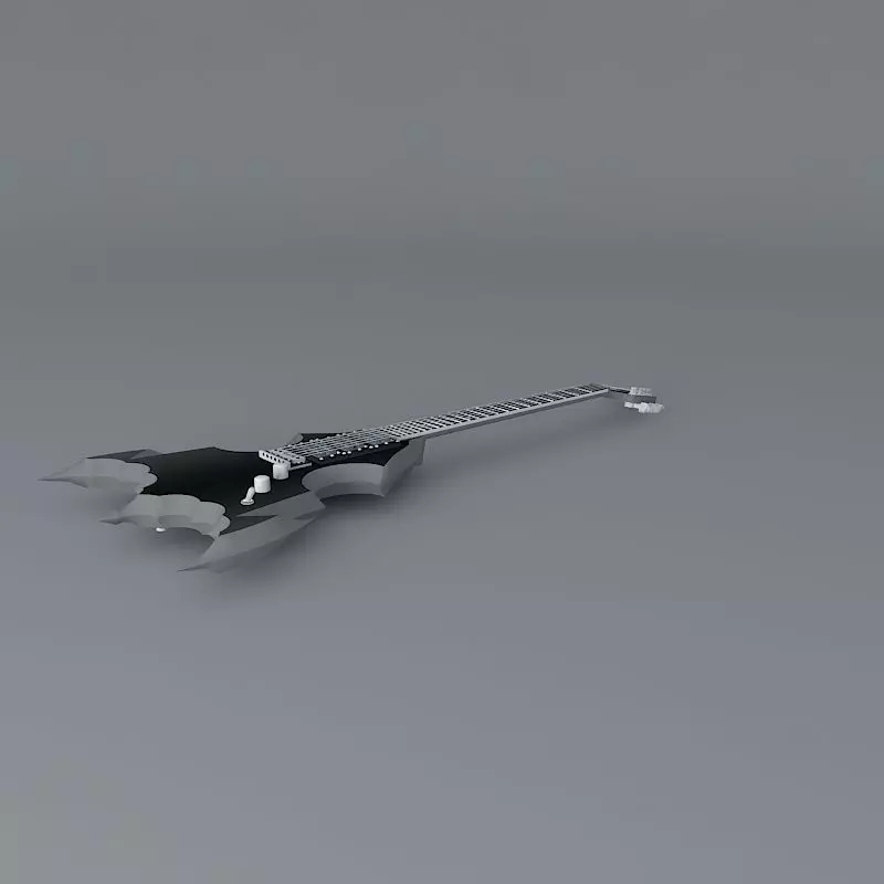 Guitarmageddon guitar Free 3D model