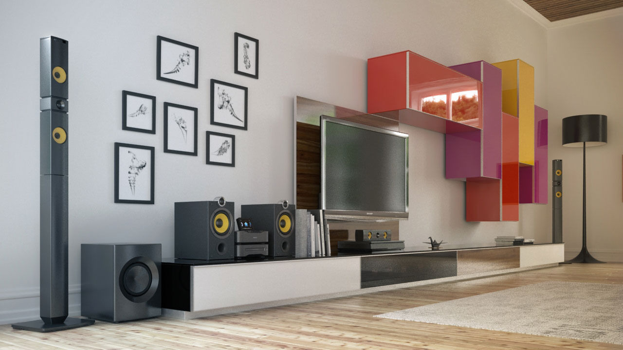 Archmodels vol 144 - living room furniture and appliances 3D model_1