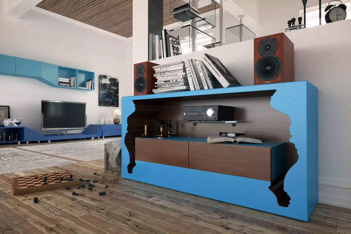 Archmodels vol 144 - living room furniture and appliances 3D model_0