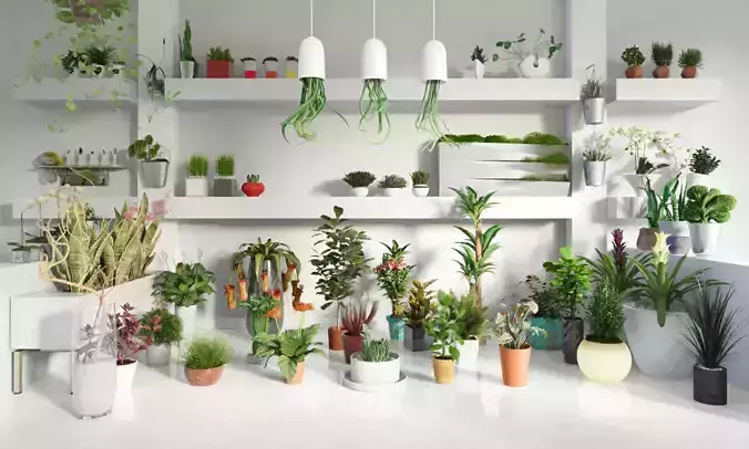 Archmodels vol 141 - high quality indoor plants