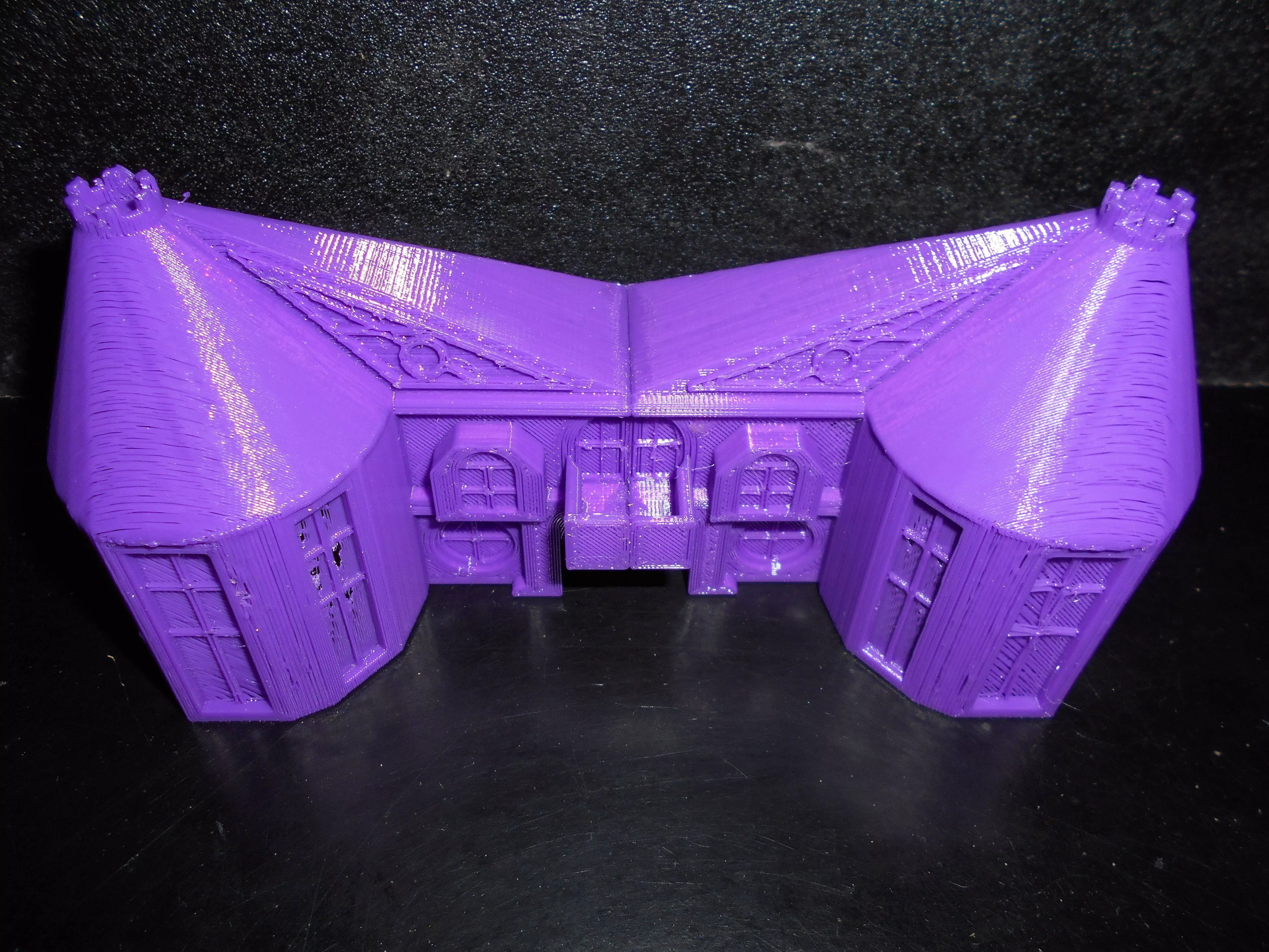 Manoir castle 3D print model_0