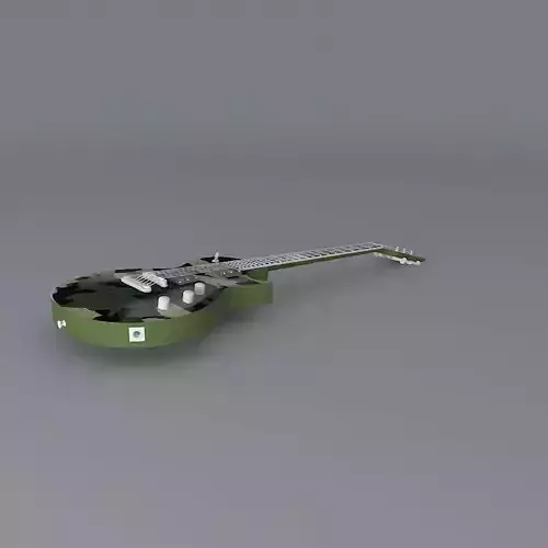 ESP LTD Will Adler Lamb of God modelguitar Free 3D model