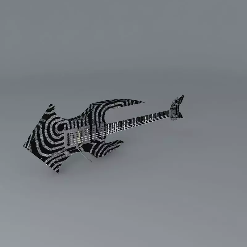 Titan guitar Free 3D model