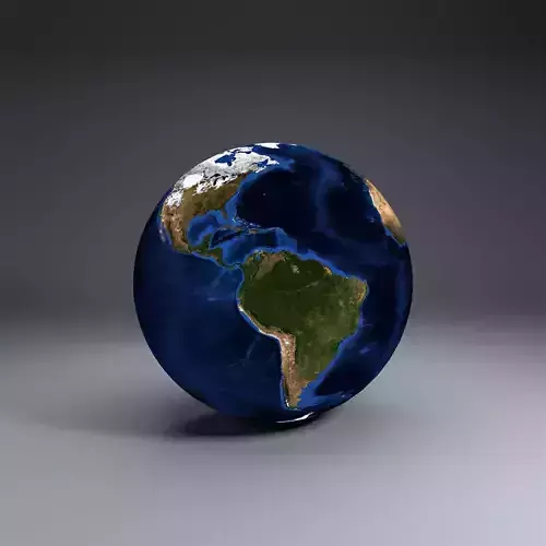 EarthGlobe 3D model