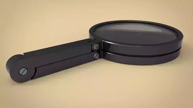Magnifying glass 3D model