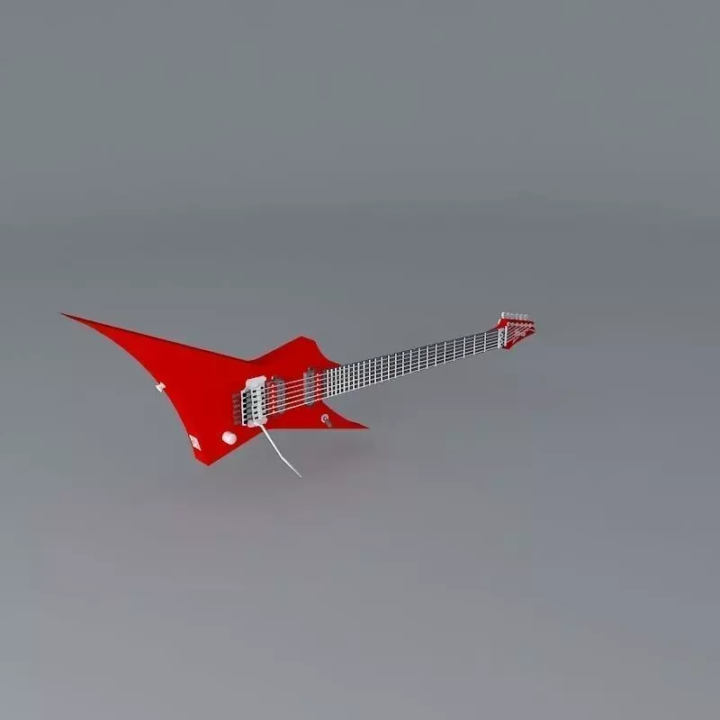 Ibanez Stiletto guitar Free 3D model