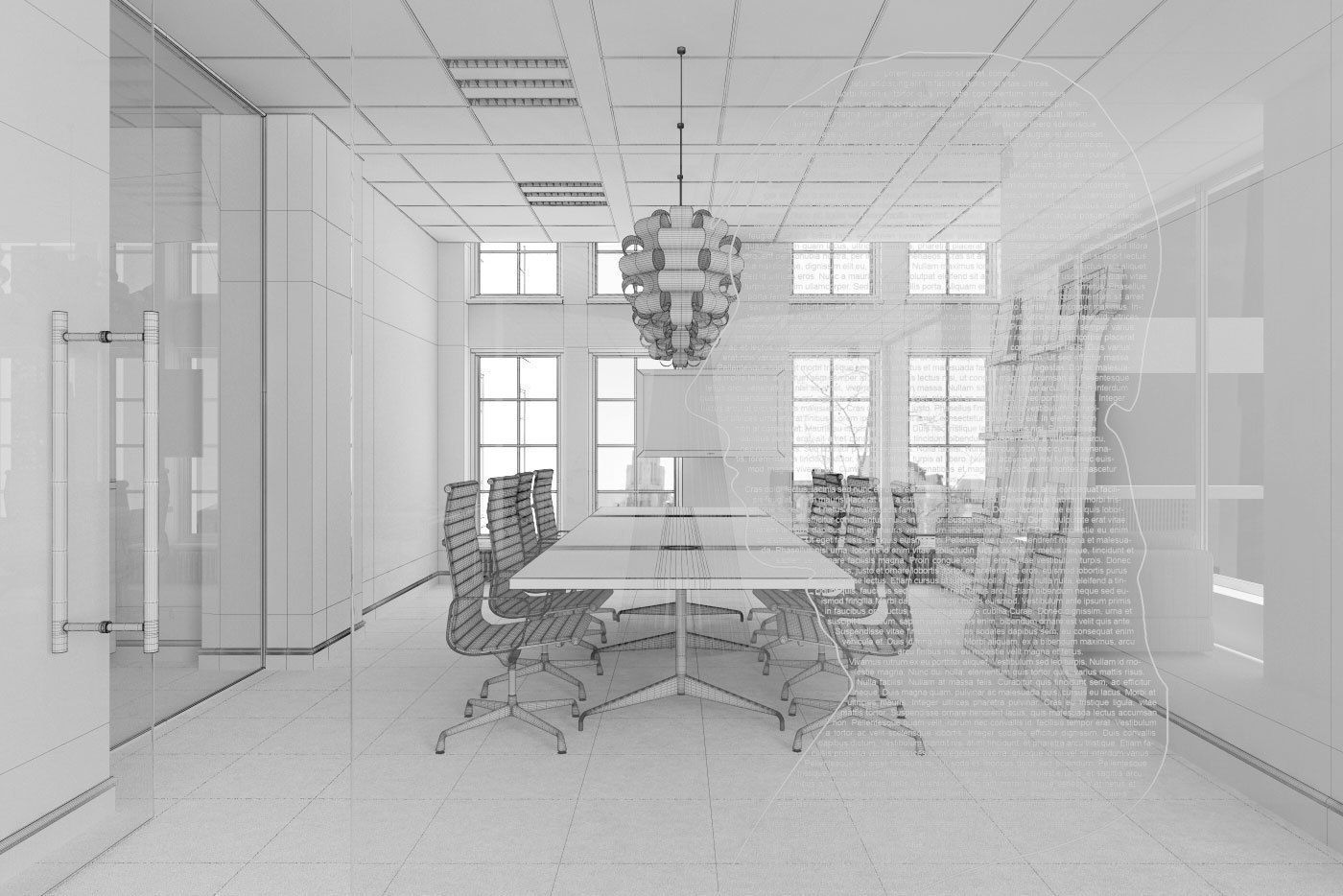 Archinteriors vol 40 - scenes of modern office spaces 3D model_21