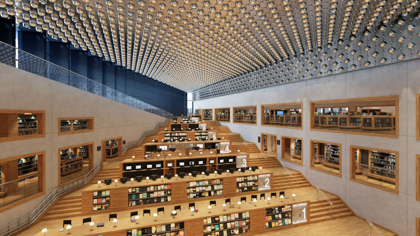 Archinteriors vol 38 - fully textured scenes of public interiors 3D model_4