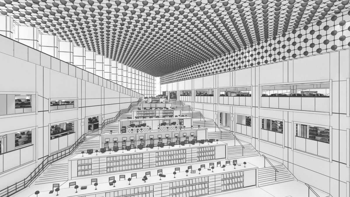 Archinteriors vol 38 - fully textured scenes of public interiors 3D model_5