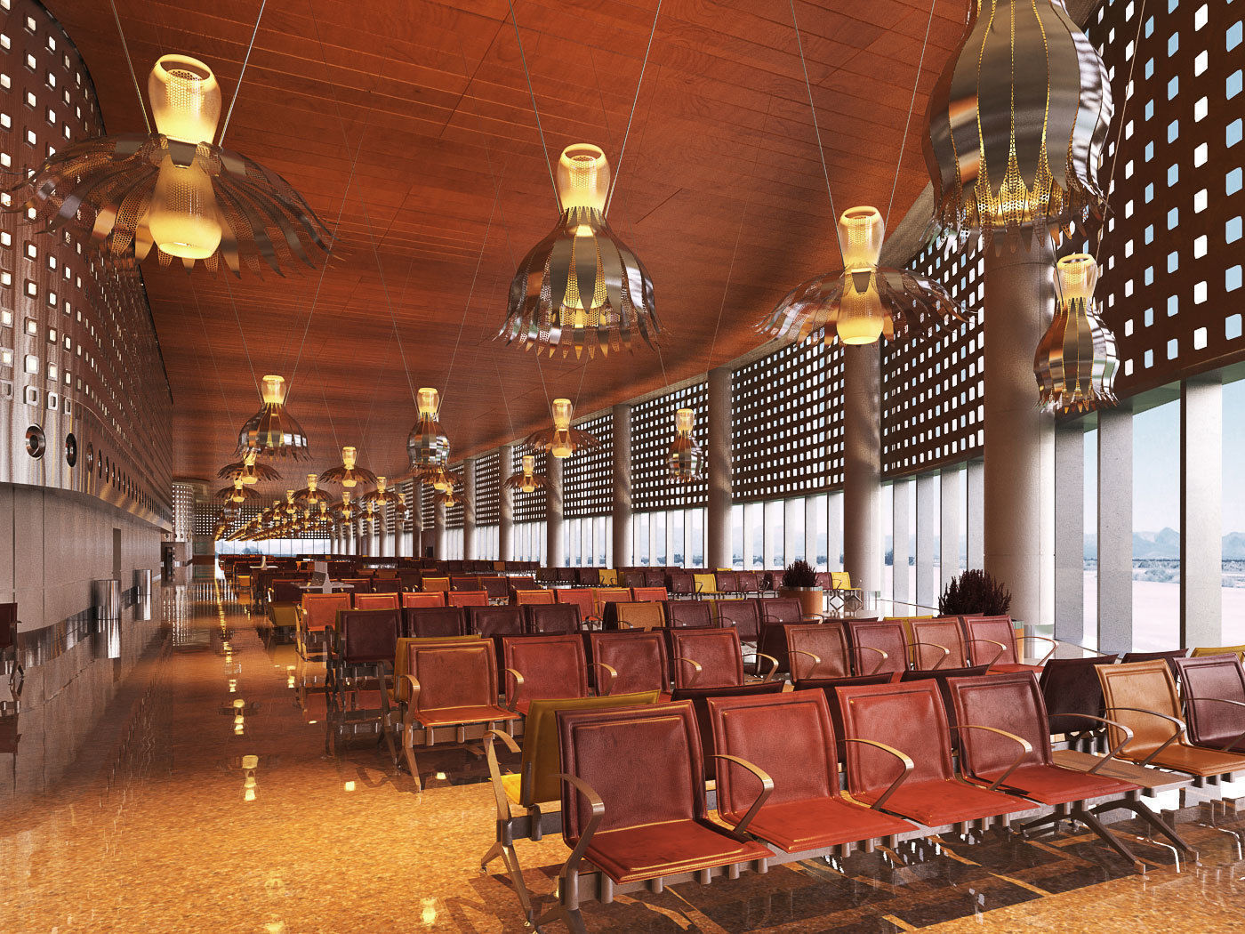 Archinteriors vol 38 - fully textured scenes of public interiors 3D model_10