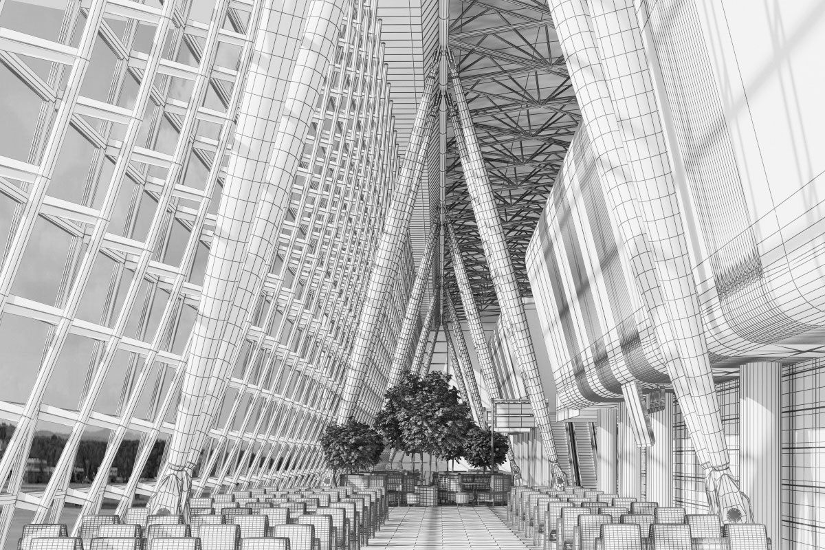 Archinteriors vol 38 - fully textured scenes of public interiors 3D model_19