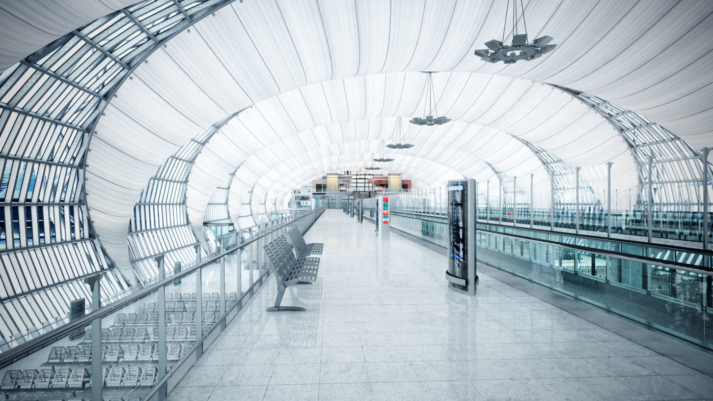 Archinteriors vol 38 - fully textured scenes of public interiors 3D model_6