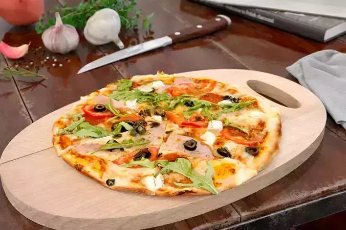 pizza 38 AM151 3D model
