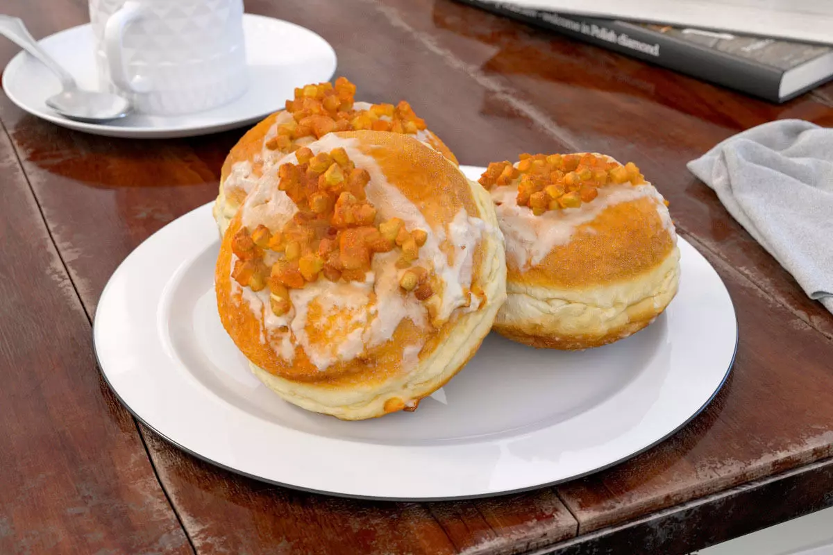 donut 23 AM151 3D model_0