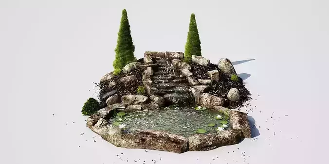 garden pond 13 AM148