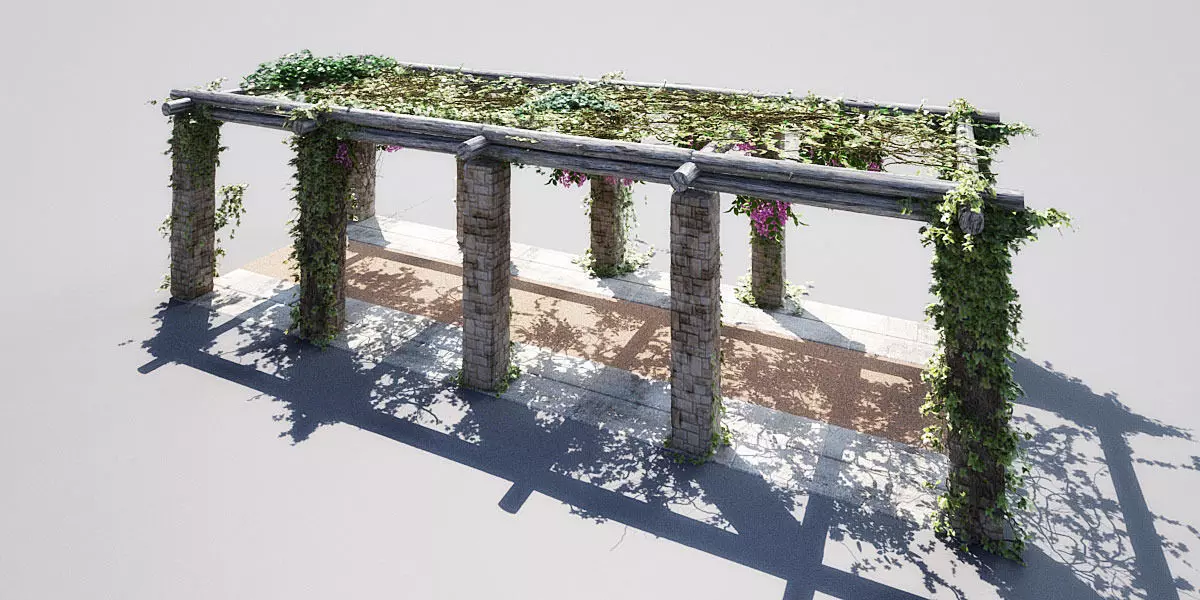 garden 02 01 AM148 3D model_0