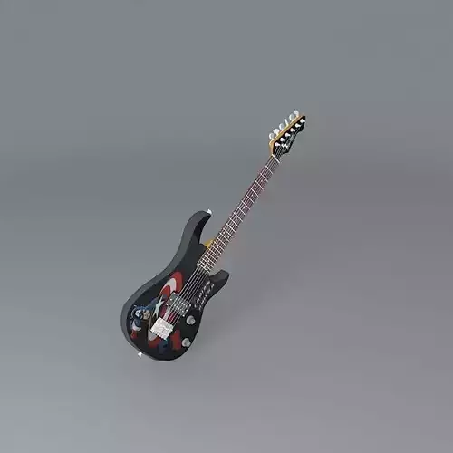 Peavey Captain America guitar