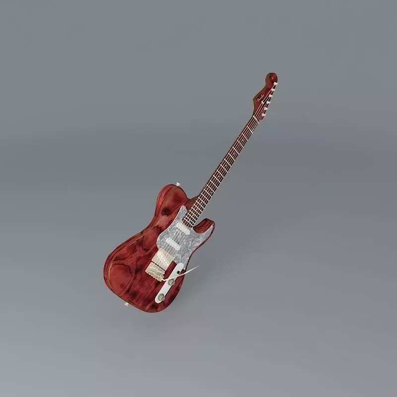 Fender TELESTRAT GUITAR Free 3D model