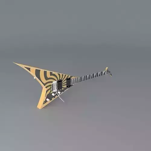 Zakk Wylde Buzzsaw Les Paul guitar