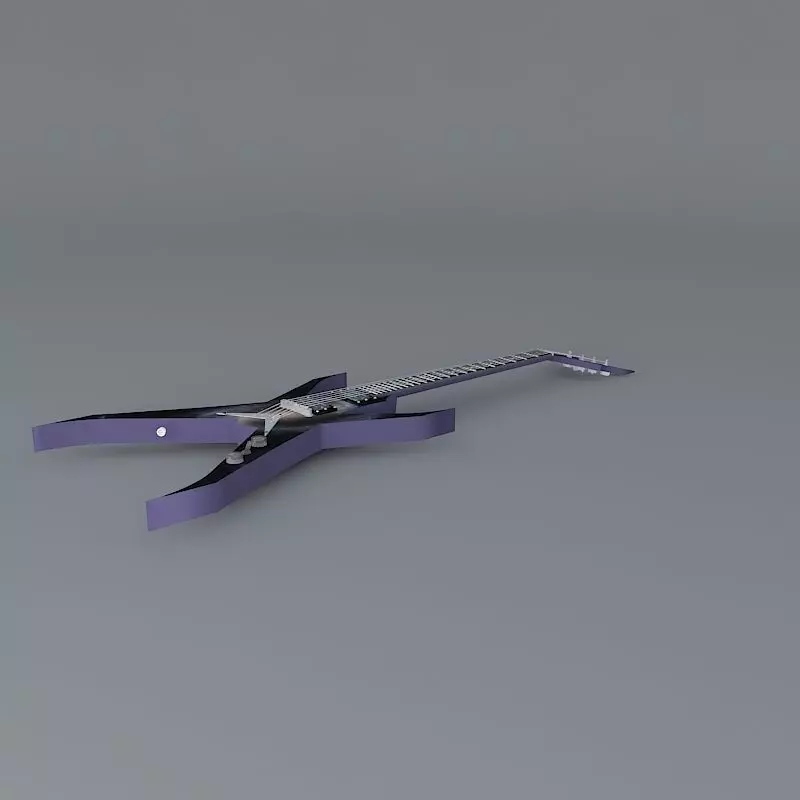 Galixie guitar Free 3D model