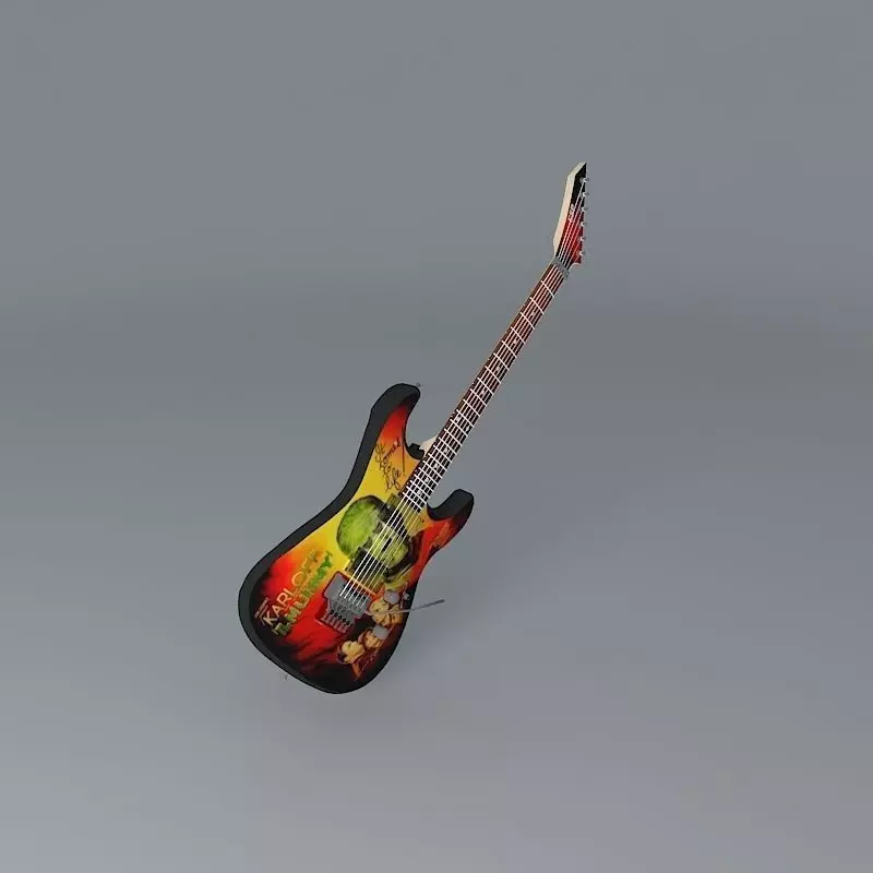 ESP KH 2 Mummy guitar Free 3D model