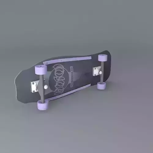 Christian Hosoi Hammerhead skateboard Free 3D model