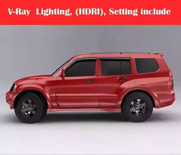 Mitsubishi Pajero Montero Wagon 3D model