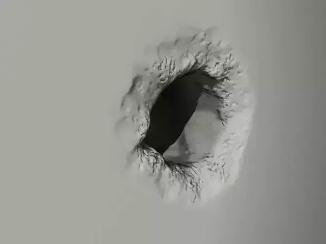 Bullet Hole 3D model