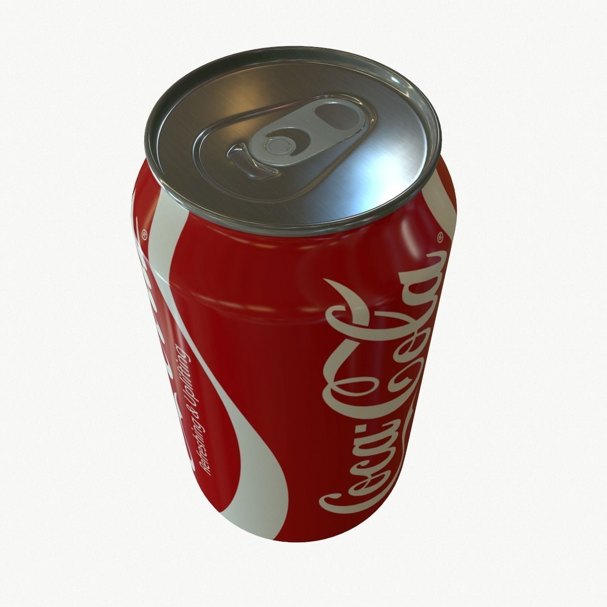 Realistic Coke Can 3D model_1
