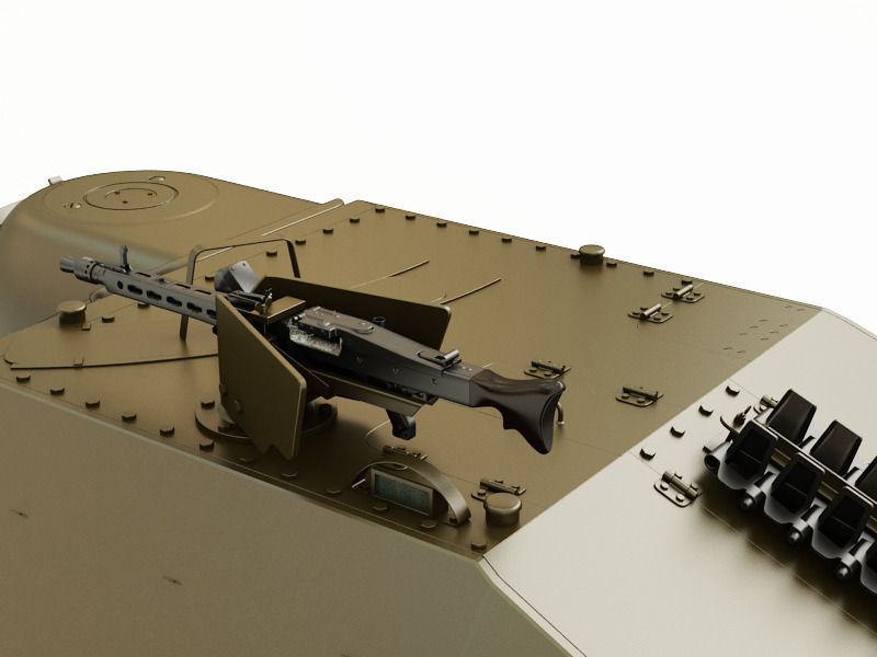 Jagdpanzer 38 Hetzer 3D model_6