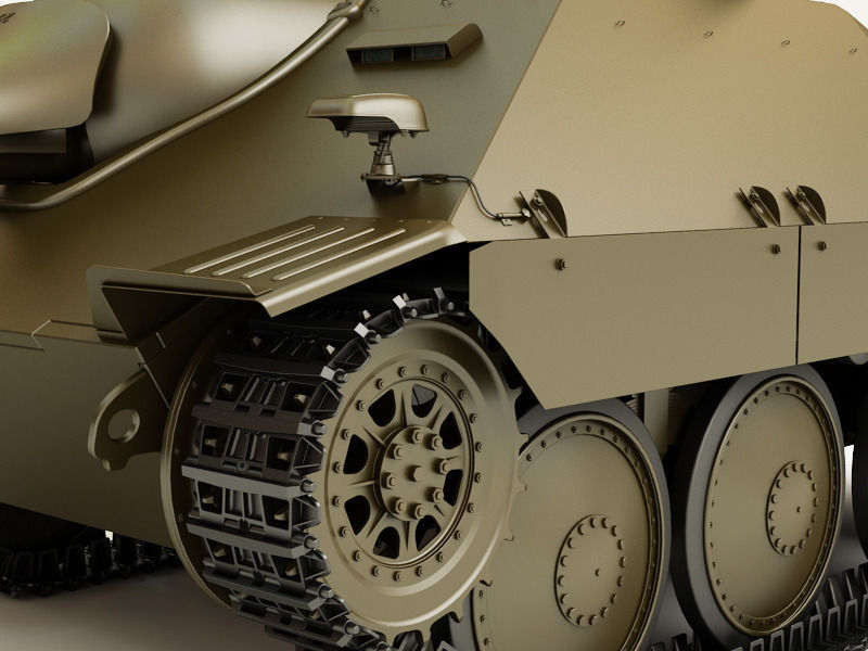 Jagdpanzer 38 Hetzer 3D model_10