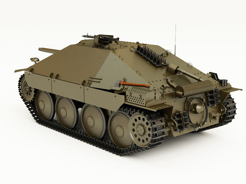 Jagdpanzer 38 Hetzer 3D model_2