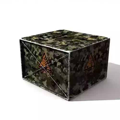 Military Explosive Container 3D model