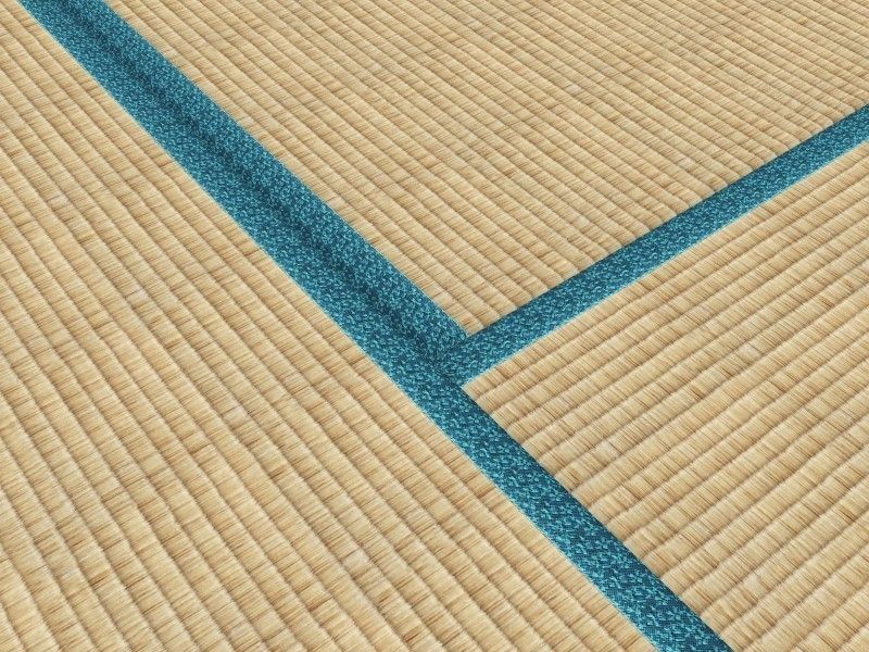 Japanese Tatami Floor 3D model_2