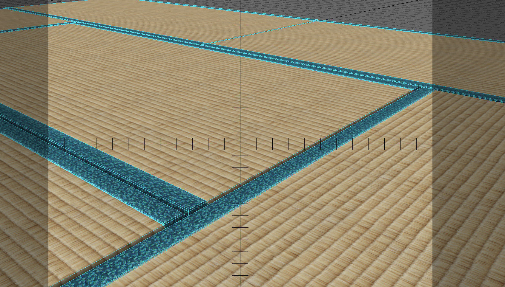 Japanese Tatami Floor 3D model_5