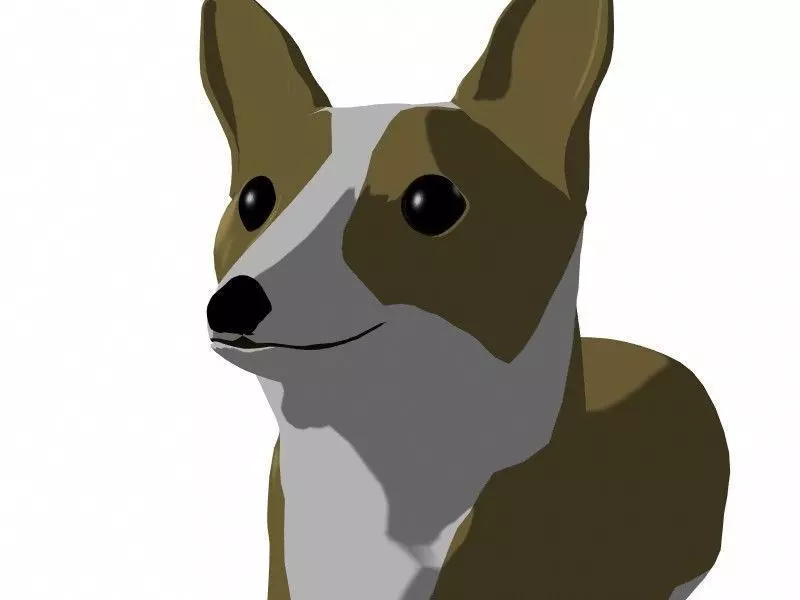 Welsh Corgi 3D model