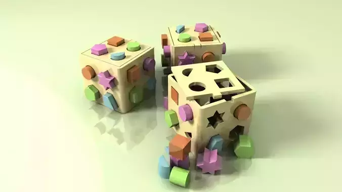 Toy Shape Sorter Box