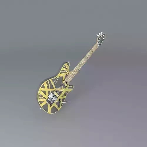 Eddie Van Halens Wolfgang model guitar